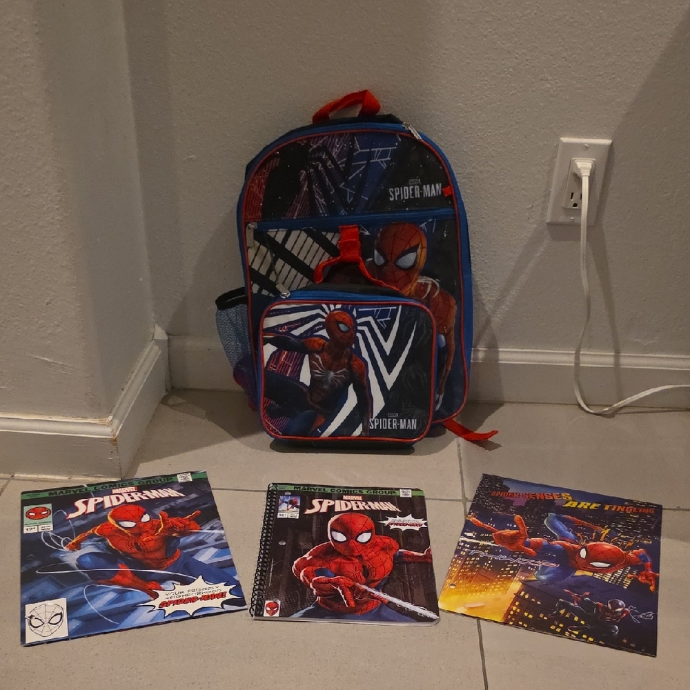 Marvel Spider-Man Kids Backpack & Accesories